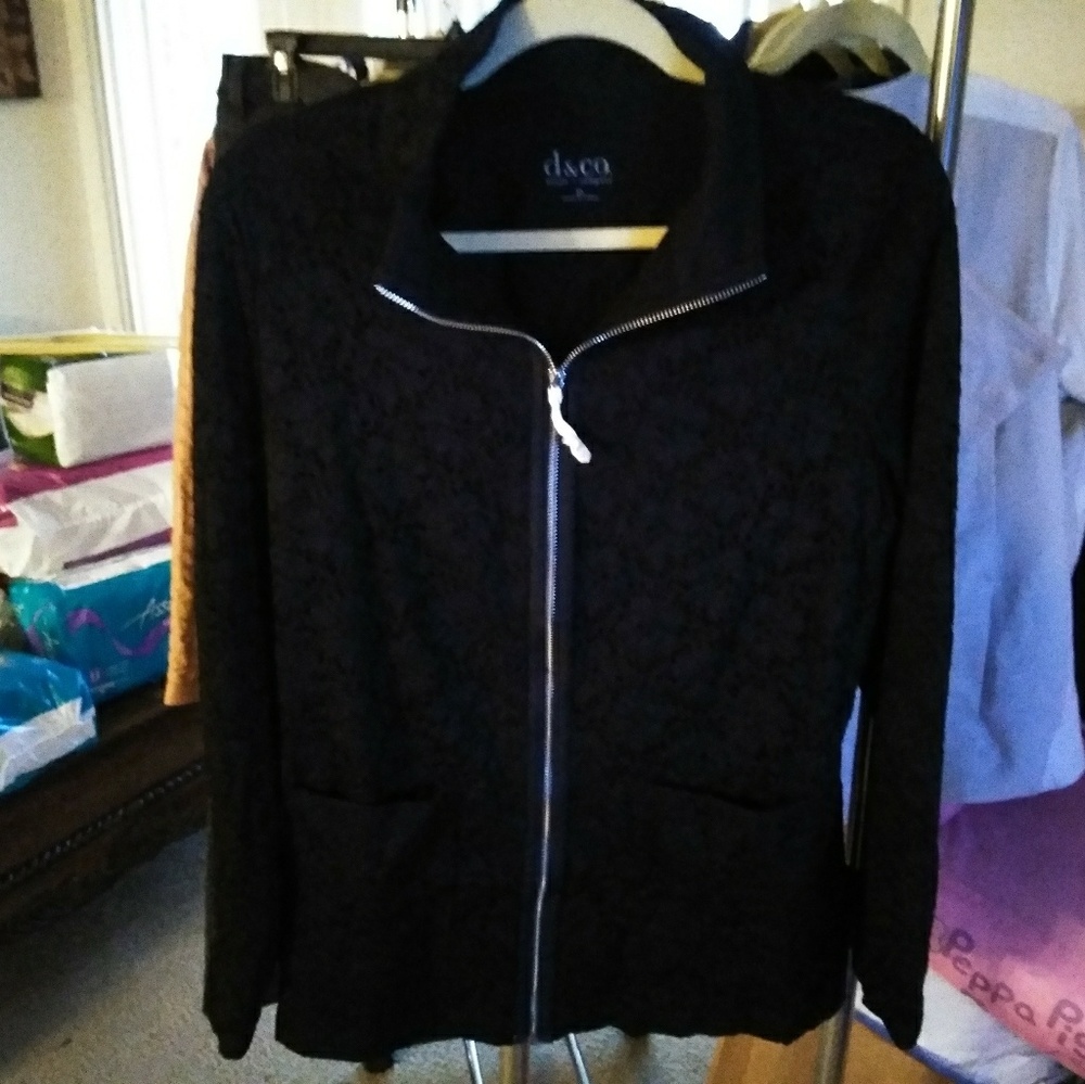 Lace Zip jacket